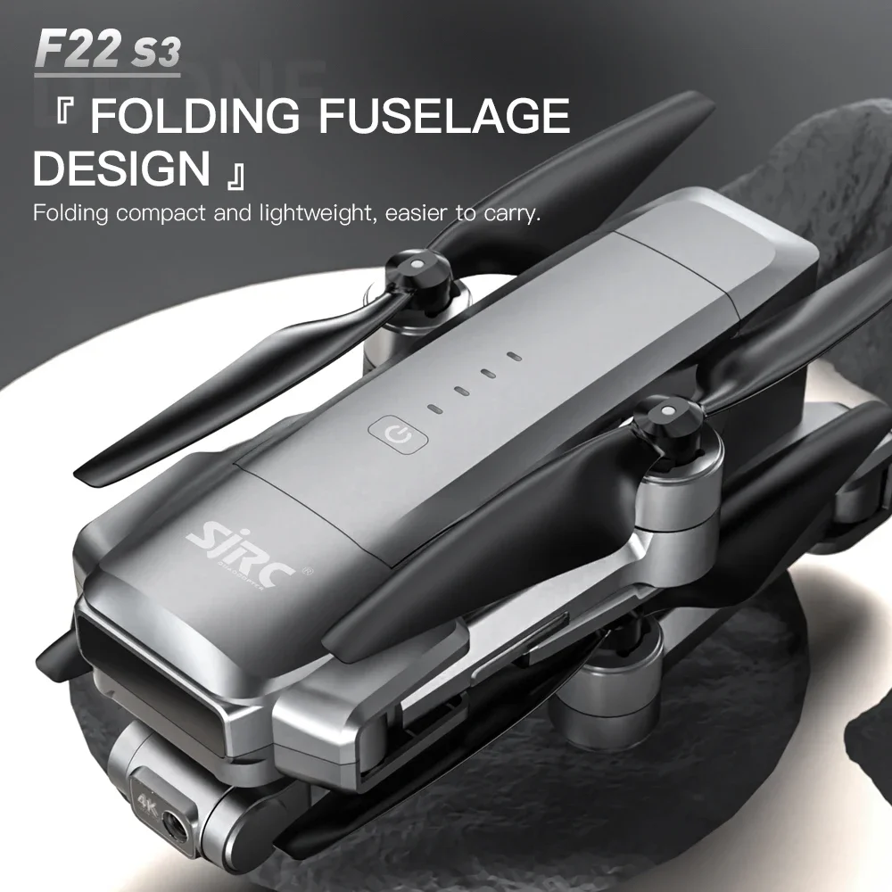 Drone Kit Professional - SJRC F22 S3 Pro Faltbare RC-Quadcopter-Drohne