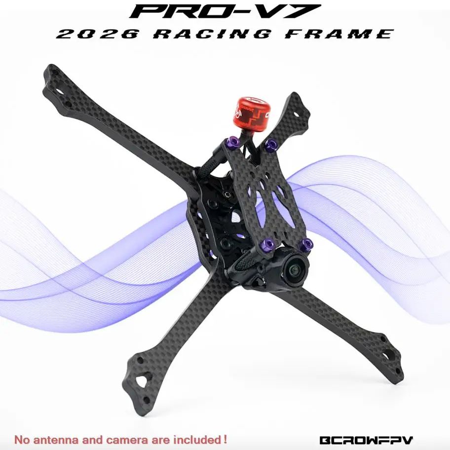 Drone Kit Racing - BCROWFPV PRO-V7 Racing Drone Rahmen Kit